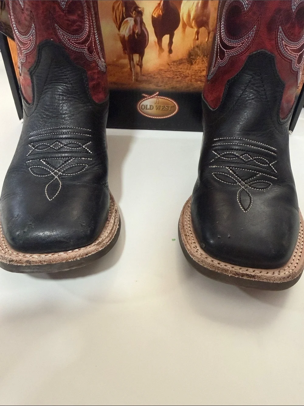 Boys Old West Boots 13C